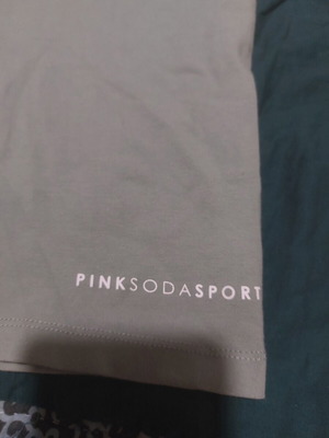 Pink Soda Sport biker shorts, green, size L