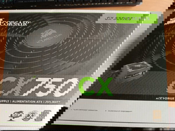 Corsair CX750 - 750 Watt 80 PLUS Full Modular