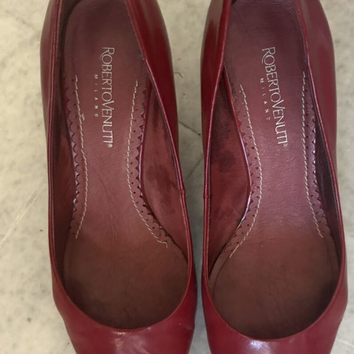 Red women's pumps size 39 used