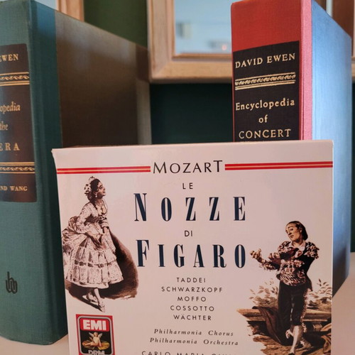Mozart Le Nozze di Figaro CD EMI 1989 like new