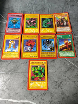 Yu-Gi-Oh cards used, rare and old