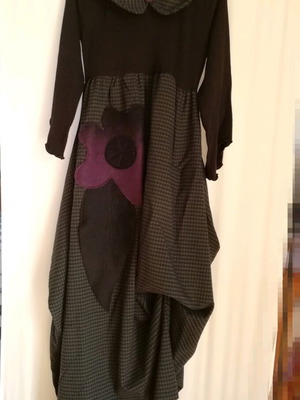 Maxi wool dress handmade like new, size M