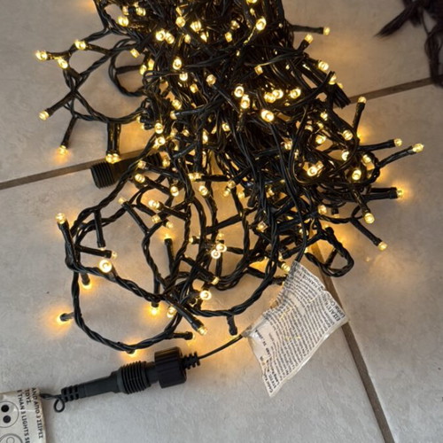 Christmas lights 10 meters 300 bulbs without plug new