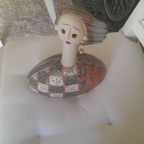 Ceramic artwork new, 20×20 cm, created in 2026