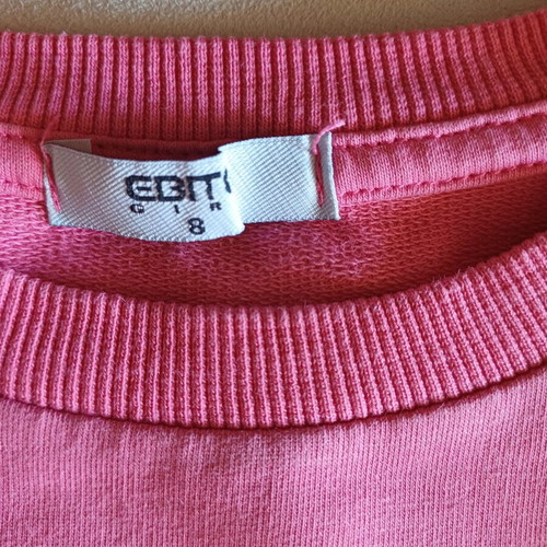 Evita set No 8 with oversized crop top and shorts, pink