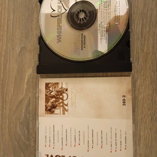 Whispers of Love Saint Valentine's CD like new