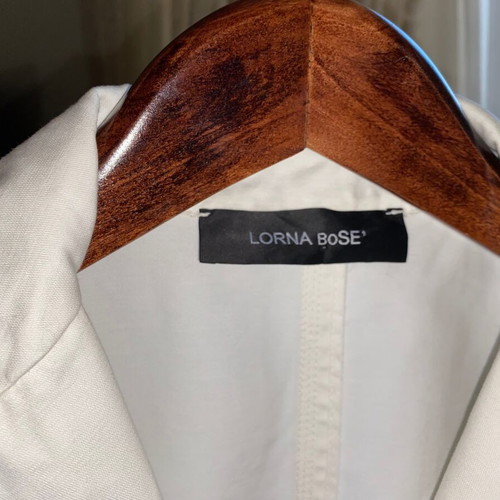 Lorna Bose white cotton jacket like new