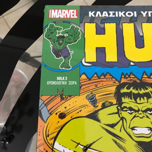 Classic Superheroes 35 Hulk 3 new sealed, the great Marvel epic
