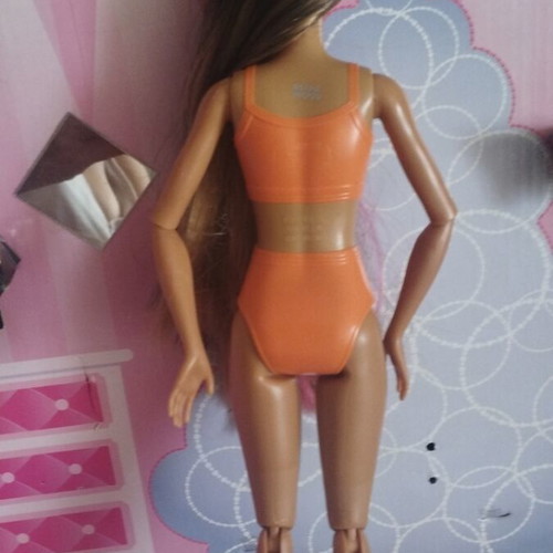 Barbie Colour Reveal doll with articulated body