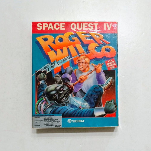 PC Space Quest IV Roger Wilco and the Time Rippers Big Box μεταχειρισμένο