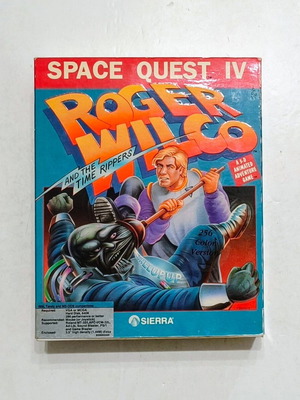 PC Space Quest IV Roger Wilco and the Time Rippers Big Box μεταχειρισμένο