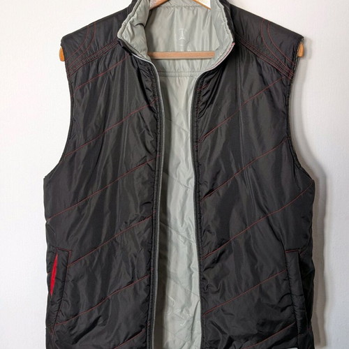 Mercedes Benz Motorsport Reversible Sleeveless Jacket size M like new