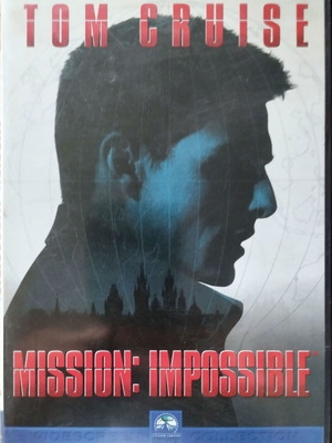 Mission: Impossible 1 DVD like new with Greek subtitles