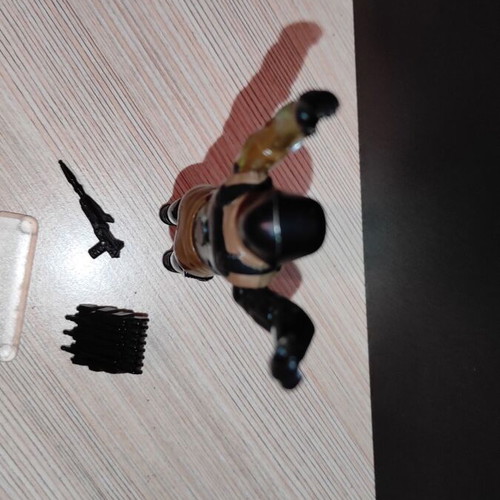 G.I.JOE Major Bludd (v1) 1983 figure used with equipment