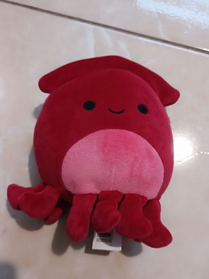 Squish Mallows Mystery Squad Kids Plush Toy Squid like new