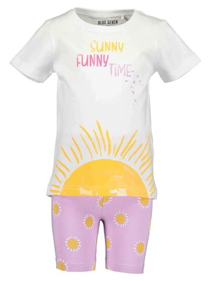 Sunny Side short sleeve t-shirt and leggings set new, size 4 years