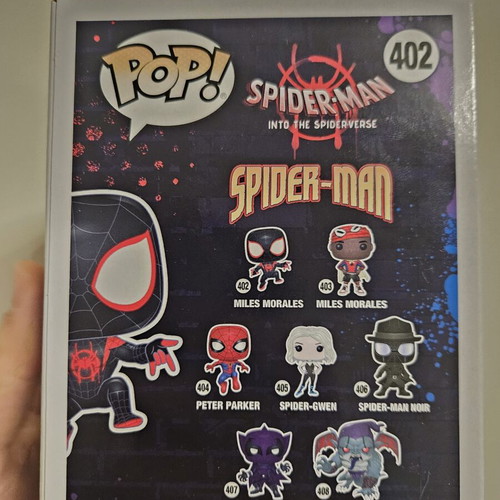 Miles Morales #402 Special Edition Translucent Funko Pop like new with box