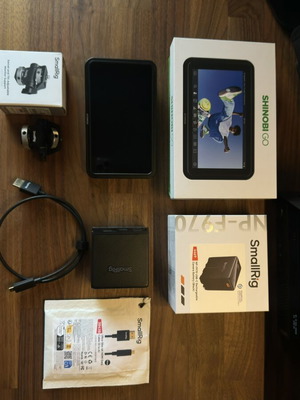 Atomos Shinobi Go 5.2” HDMI HDR Monitor with Smallrig Battery NP-970 new