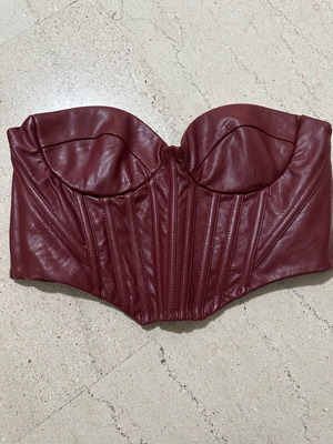 Vassia Kostara leather top
