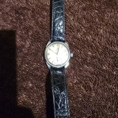 Omega vintage watch used, black