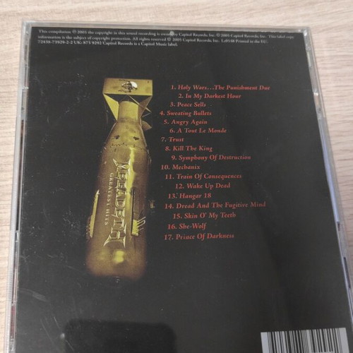 Megadeth Back to the Start Greatest Hits CD new, metal