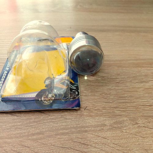 Led bulb for Papaki 12V with thick socket, new, white and red colors