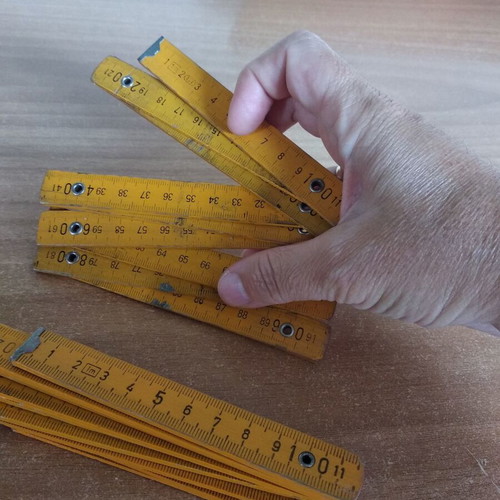 Children's school ruler used, per piece