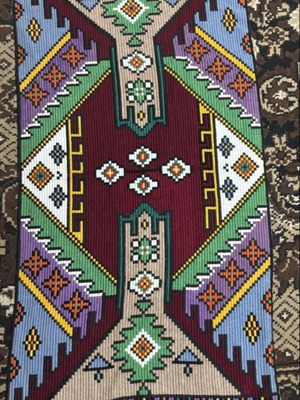 Prayer rug new, oriental, 120x60 cm