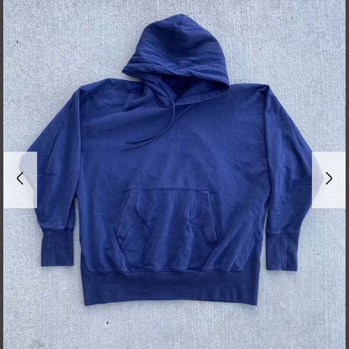 Adidas Yohji Yamamoto Y3 Navy Hoodie oversized M ( fits Large )