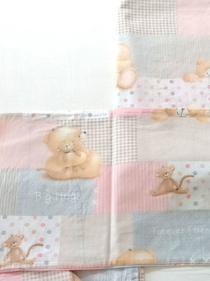 Nef Nef pillowcase and 2 sheets set used