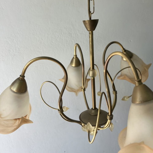 Vintage ceiling light fixture