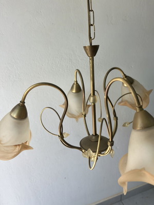 Vintage ceiling light fixture