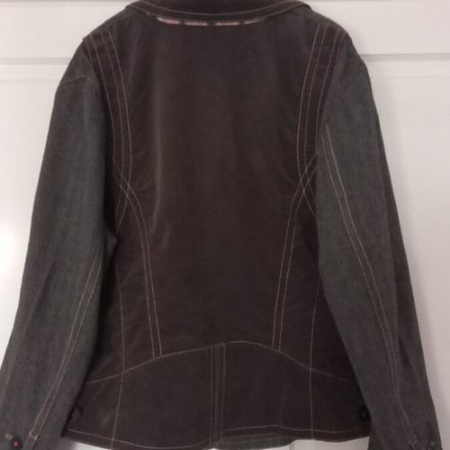 Marc Cain jacket, gray and brown