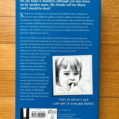 Friends, lovers, and the big terrible thing memoir like new