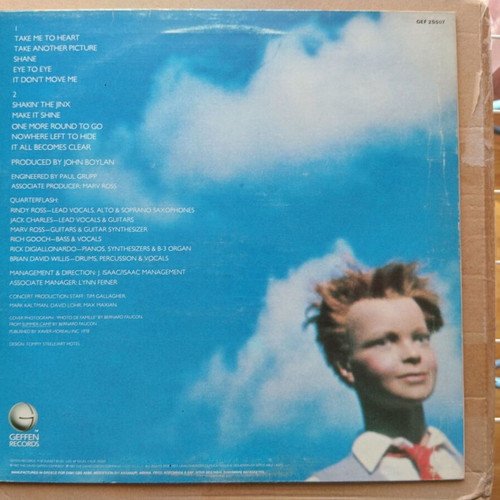 Quarterflash Take Another Picture LP used, rock