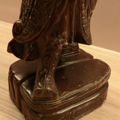 Wooden Chinese Sculpture 19th Century used, hand carved