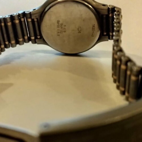 Favre Leuba women's watch titanium and gold like new