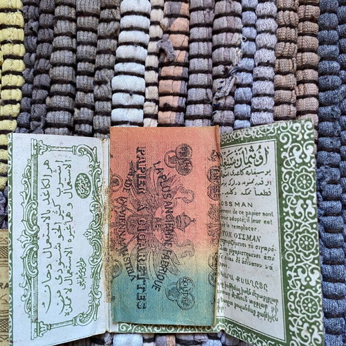 Collectible Lot of 4 Vintage Cigarette Paper Cases Ottoman and Italian