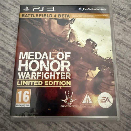 Medal of Honor Warfighter PS3 game used, good condition