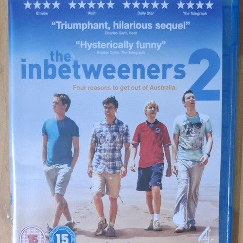 The Inbetweeners 2 Blu-Ray like new, comedy, subtitles