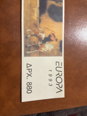 Europa 1993 booklet new