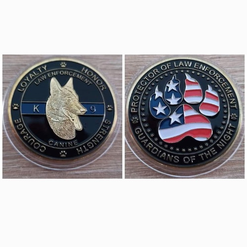 K-9 commemorative medal new