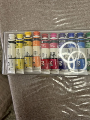 Tempera paints new