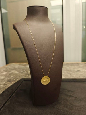 Faly gold women's necklace 585 - 14 karat, like new