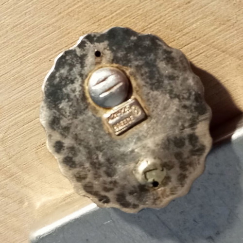 Silver single earring Lalaounis 925 used, 2.5cm