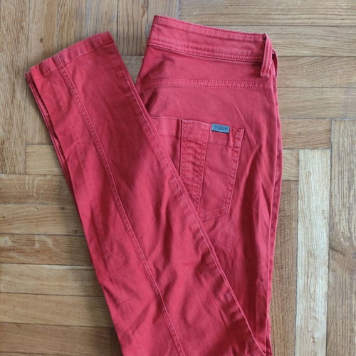 Burberry Brit Westbourne red cotton jeans like new size 30