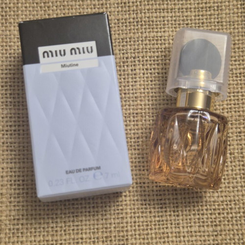 Miu Miu Miutine miniature perfume 7ml new