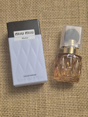 Miu Miu Miutine miniature perfume 7ml new
