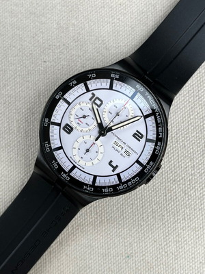 Porsche Design Flat Six Chronograph Day/Date Automatic wristwatch new