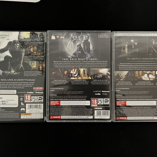 Dishonored 1, 2 & Death of the Outsider PC trilogy, Bethesda Arkane